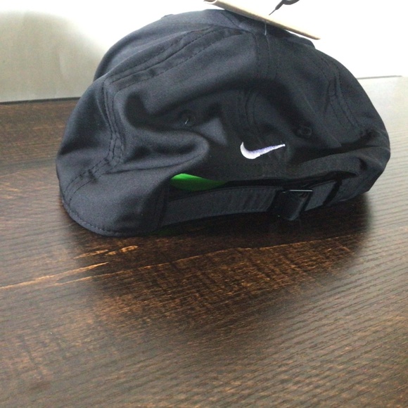 Nike Golf Dri FIT Low Profile Tech Club Cap Black Adjustable Lightweight Hat - Picture 5 of 5